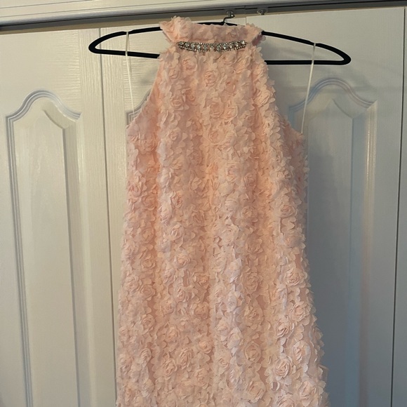River Island Light Pink Mod Flower Dress Size 12 - Picture 2 of 2